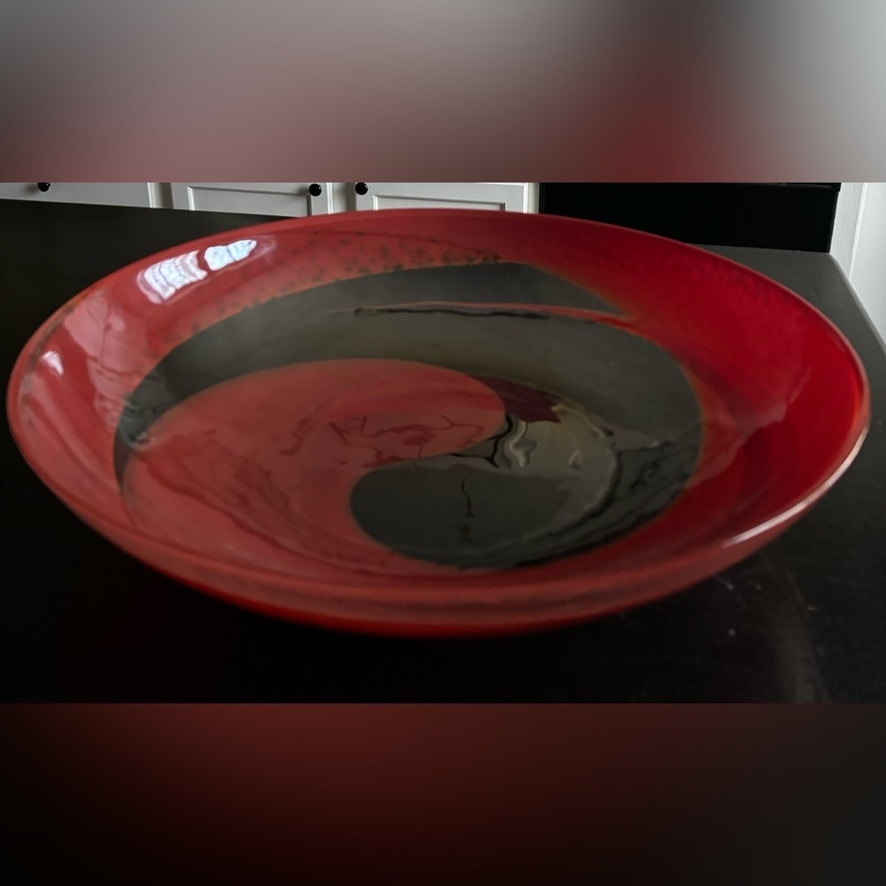Murano Swirl Centerpiece Bowl